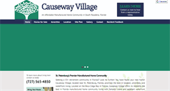 Desktop Screenshot of causewayvillagemhp.com