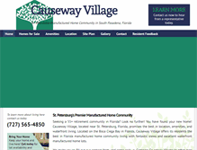 Tablet Screenshot of causewayvillagemhp.com